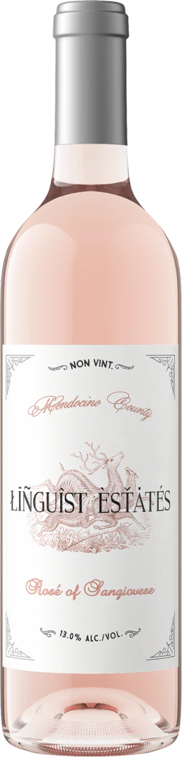 Linguist Estates NV Rosé of Sangiovese Mendocino County, California