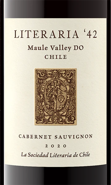 Literaria '42 2020 Cabernet Sauvignon Maule Valley DO, Chile - Image 2
