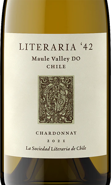 Literaria '42 2021 Chardonnay Maule Valley DO, Chile - Image 2