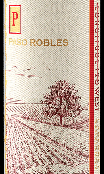 Longitude 120 West 2018 Cabernet Sauvignon Paso Robles, California - Image 2