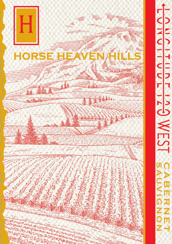 Longitude 120 West 2019 Cabernet Sauvignon Horse Heaven Hills, Washington - Image 6