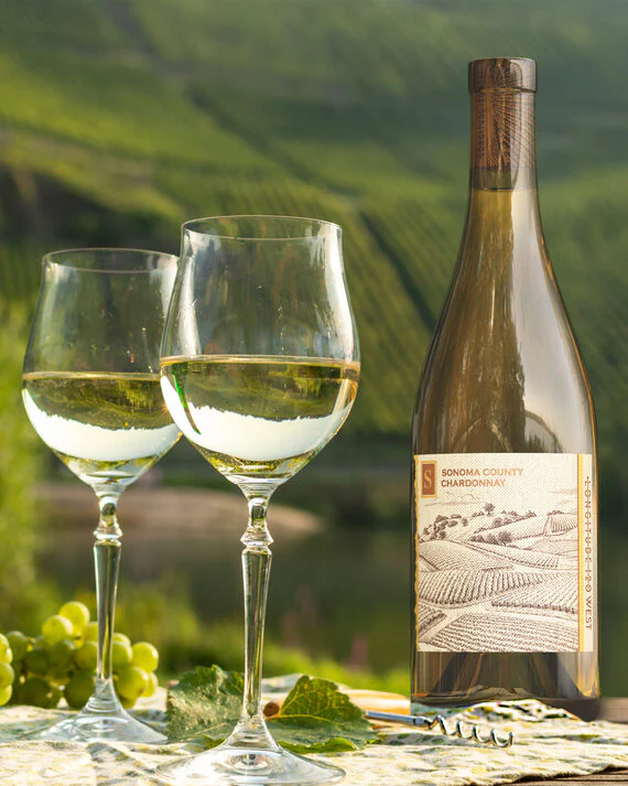 Longitude 120 West 2019 Chardonnay Sonoma County, California - Image 3