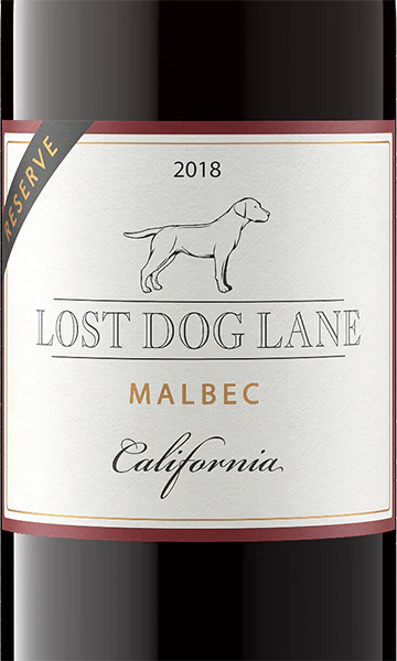Lost Dog Lane 2018 Reserve Malbec California - Image 2