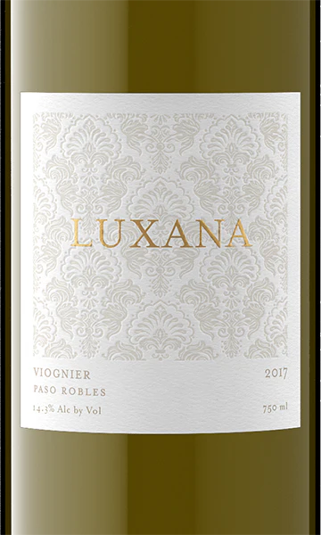 Luxana 2017 Viognier Paso Robles, California - Image 2