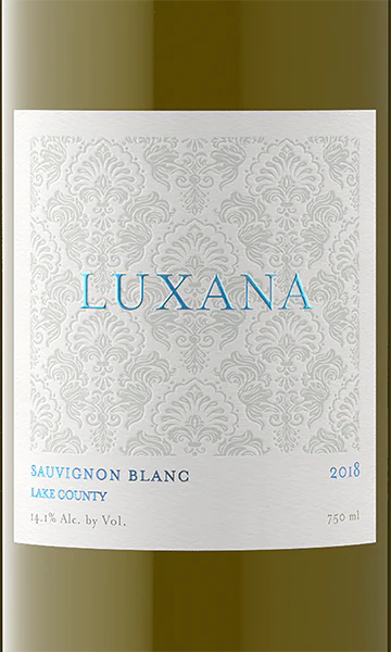 Luxana 2018 Sauvignon Blanc Lake County, California - Image 2