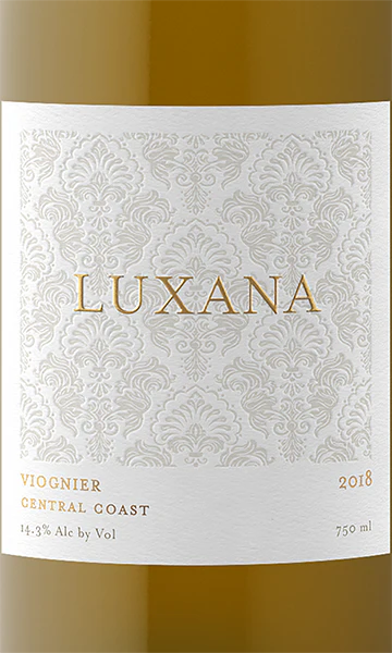 Luxana 2018 Viognier Central Coast, California - Image 2