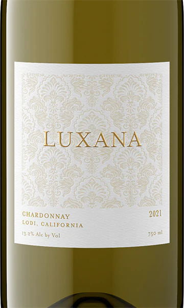 Luxana 2021 Chardonnay Lodi, California - Image 2