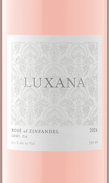 Luxana 2024 Rosé of Zinfandel Lodi, California - Image 2