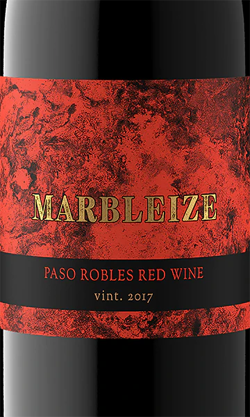 Marbleize 2017 Red Blend Paso Robles, California - Image 2