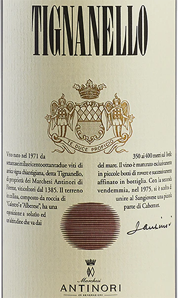 Marchesi Antinori 2017 Tignanello Tuscan Red Blend Tuscany, Italy - Image 2