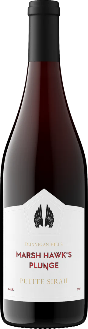 Marsh Hawk's Plunge 2017 Petite Sirah Dunnigan Hills, California