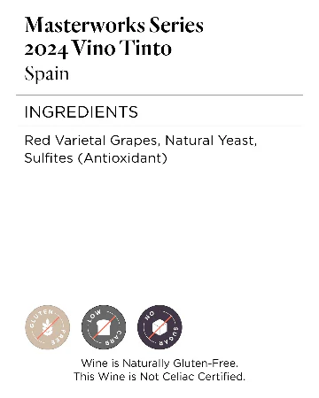 Masterworks Series 2024 Vino Tinto Spain - Image 5