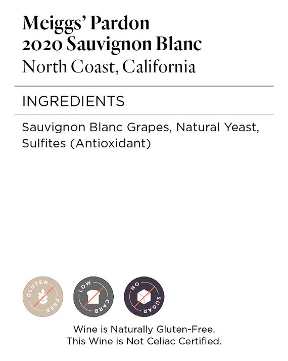 Meiggs' Pardon 2020 Sauvignon Blanc North Coast, California - Image 5