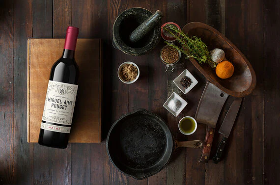Miguel Aime Pouget 2019 Limited Release Malbec Mendoza, Argentina - Image 3