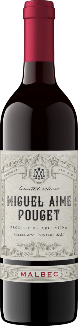 Miguel Aime Pouget 2020 Limited Release Malbec Mendoza, Argentina