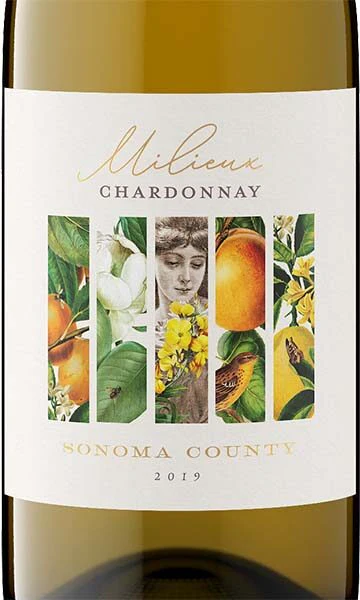 Milieux 2019 Chardonnay Sonoma County, California - Image 2