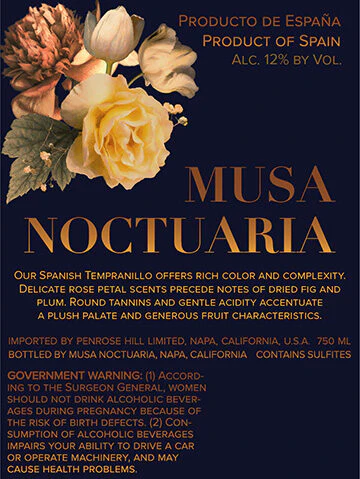 Musa Noctuaria 2020 Tempranillo, Spain - Image 3