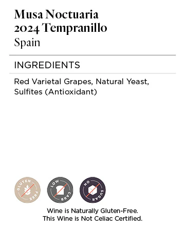 Musa Noctuaria 2024 Tempranillo Spain - Image 5