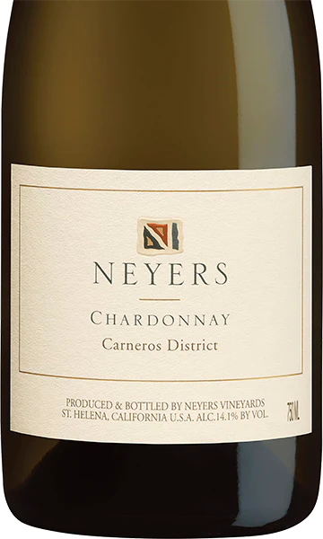 Neyers Vineyards 2017 Chardonnay Los Carneros, California - Image 2