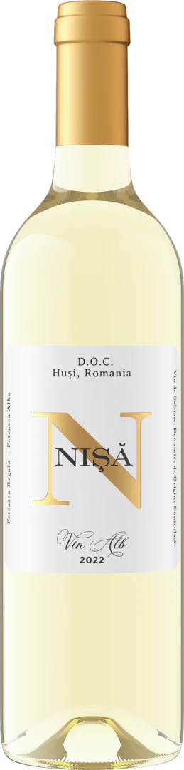 NIŞĂ 2022 Vin Alb D.O.C. Huși, Romania