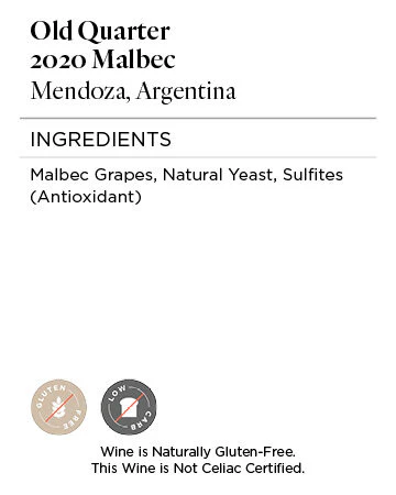 Old Quarter 2020 Malbec Mendoza, Argentina - Image 5