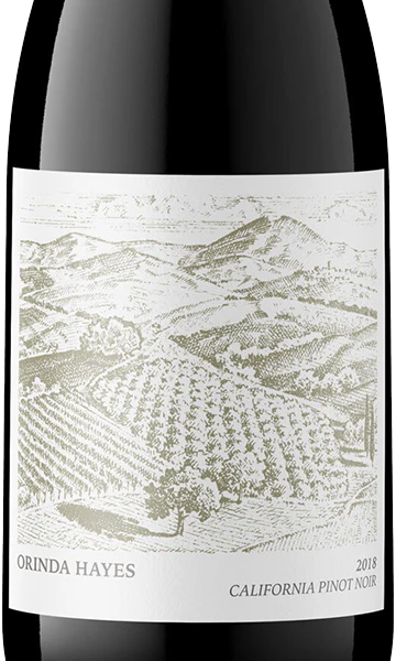 Orinda Hayes 2018 Pinot Noir California - Image 2