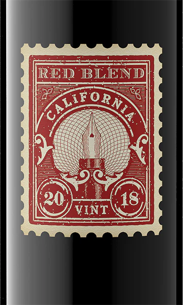 Penpal 2018 Red Blend California - Image 2