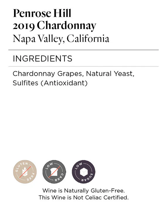 Penrose Hill 2019 Chardonnay Napa Valley, California - Image 4