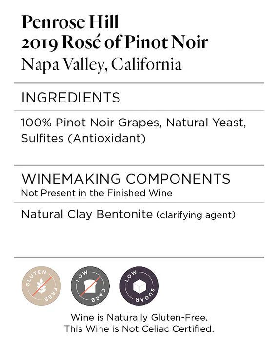 Penrose Hill 2019 Rosé of Pinot Noir Napa Valley, California - Image 5