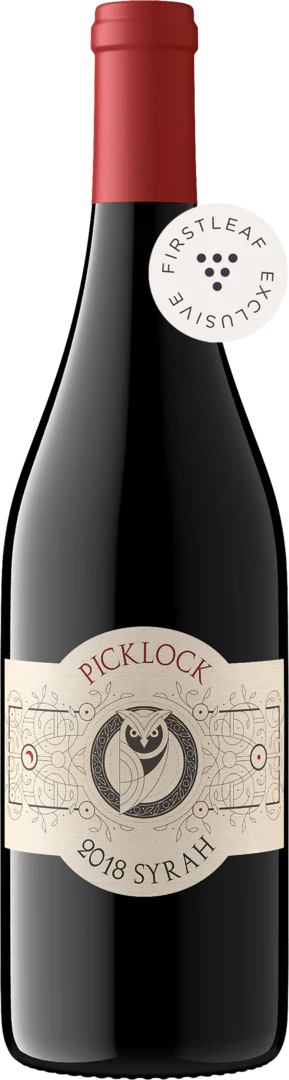 Picklock 2018 Syrah Mendocino County, California