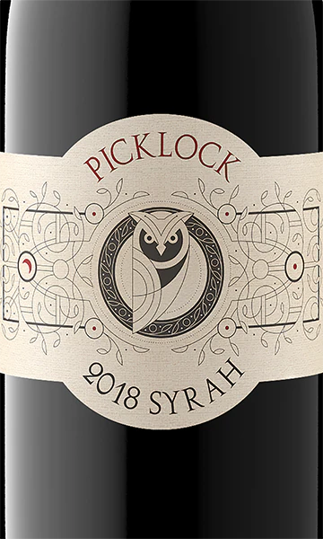 Picklock 2018 Syrah Mendocino County, California - Image 2