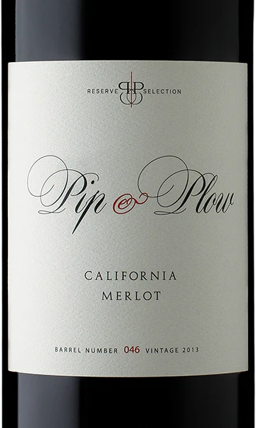 Pip + Plow 2013 Merlot California - Image 2
