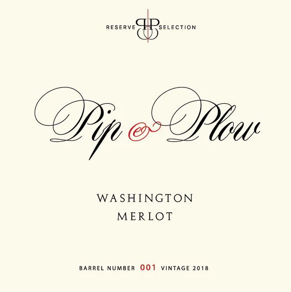 Pip + Plow 2018 Merlot Washington - Image 5