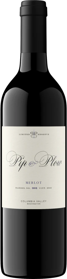 Pip & Plow 2022 Merlot Columbia Valley, Washington