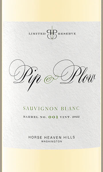 Pip & Plow 2022 Sauvignon Blanc Horse Heaven Hills, Washington - Image 2