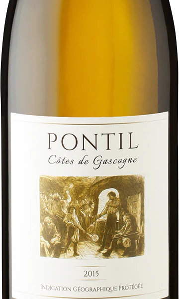 Pontil 2015 White Wine Côtes de Gascogne IGP France - Image 2