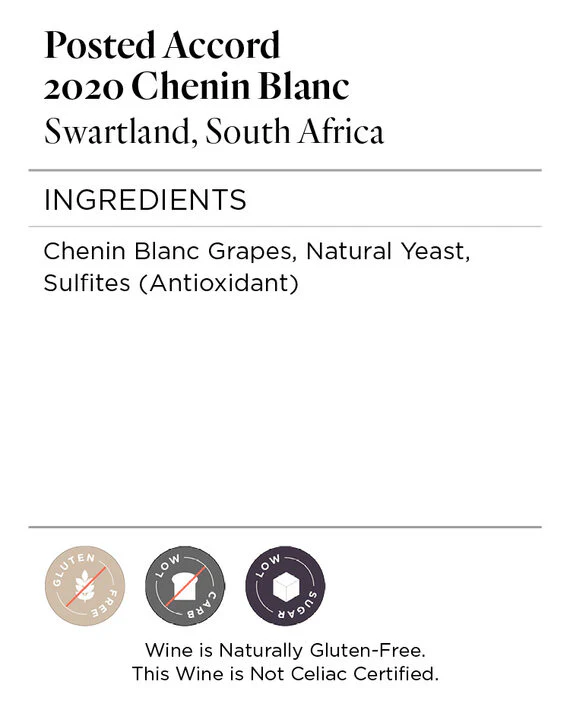 Posted Accord 2020 Chenin Blanc Swartland, South Africa - Image 5