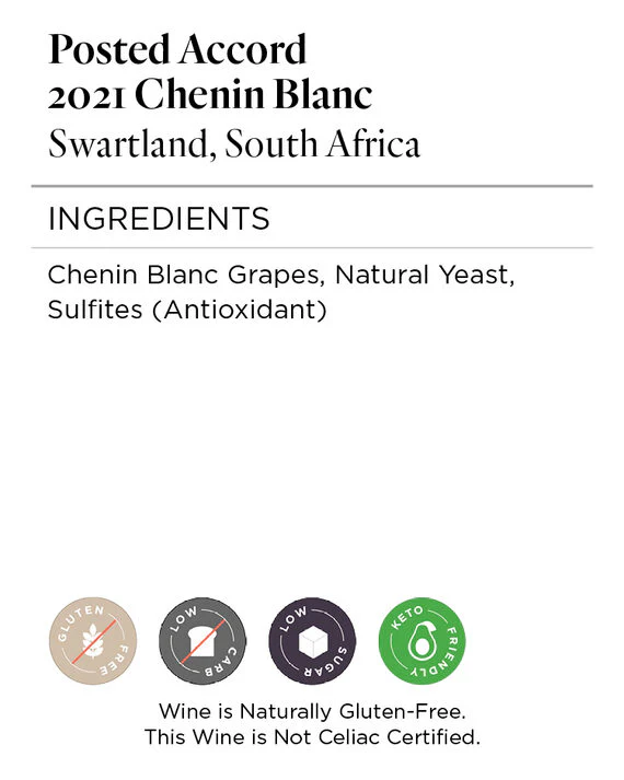Posted Accord 2021 Chenin Blanc Swartland, South Africa - Image 5