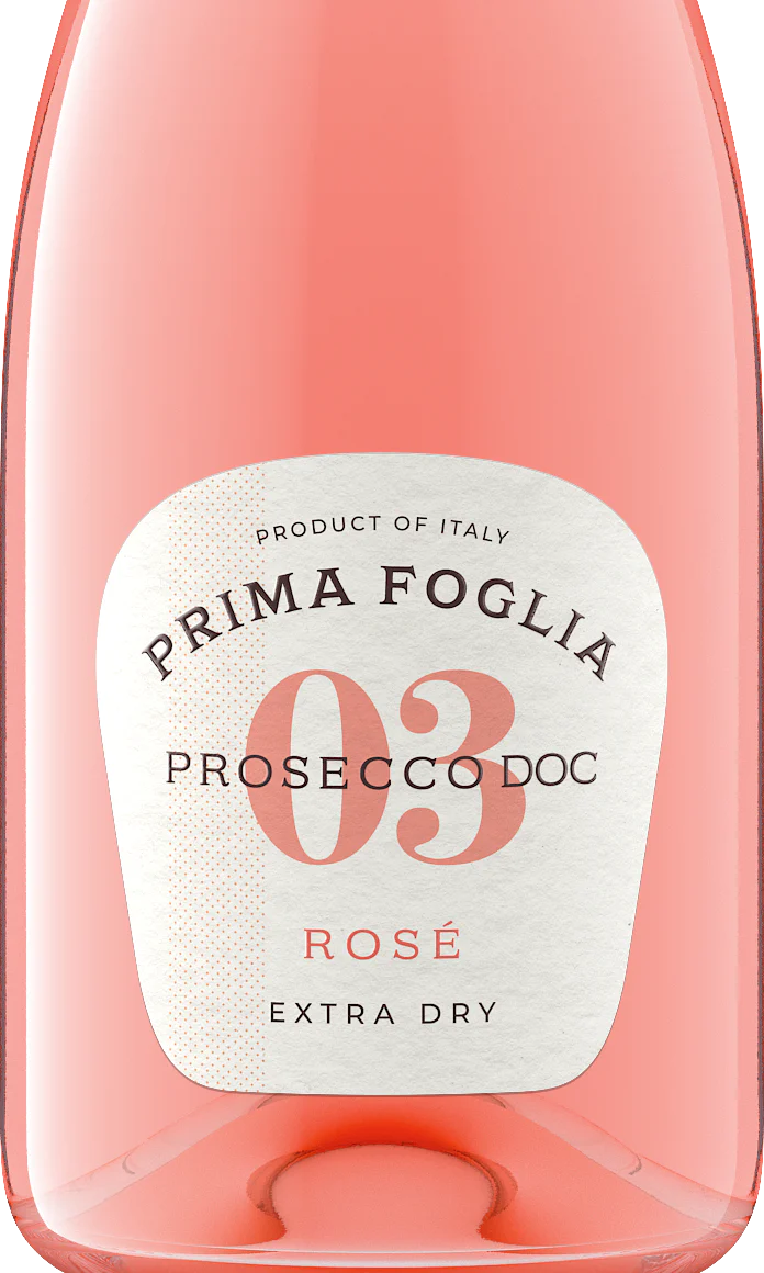 Prima Foglia 2024 Extra Dry Prosecco Rosé Prosecco DOC, Italy - Image 2