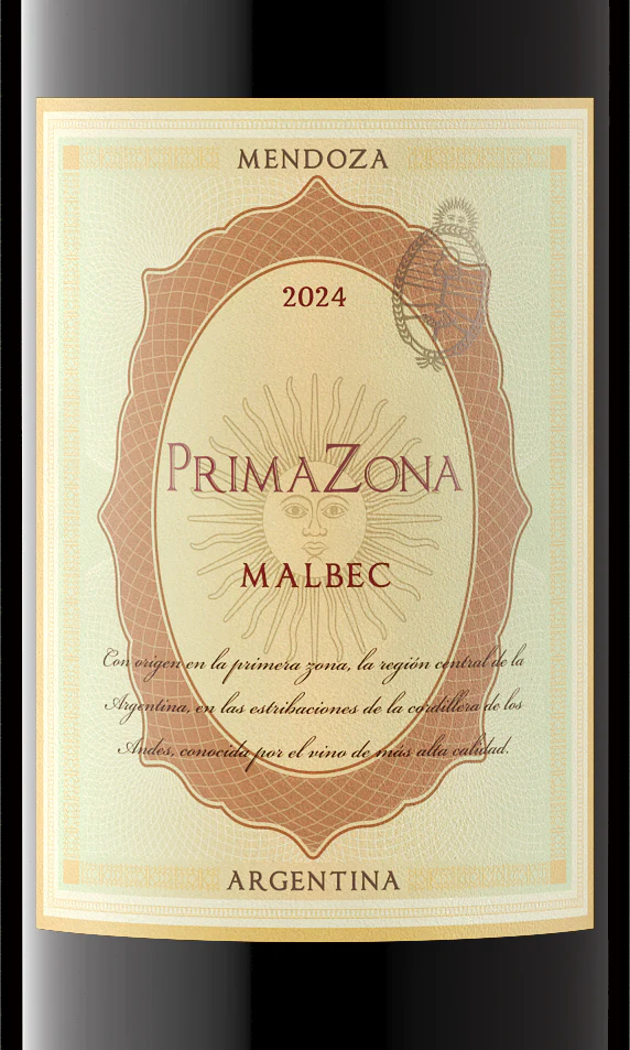 PrimaZona 2024 Malbec Mendoza, Argentina - Image 2