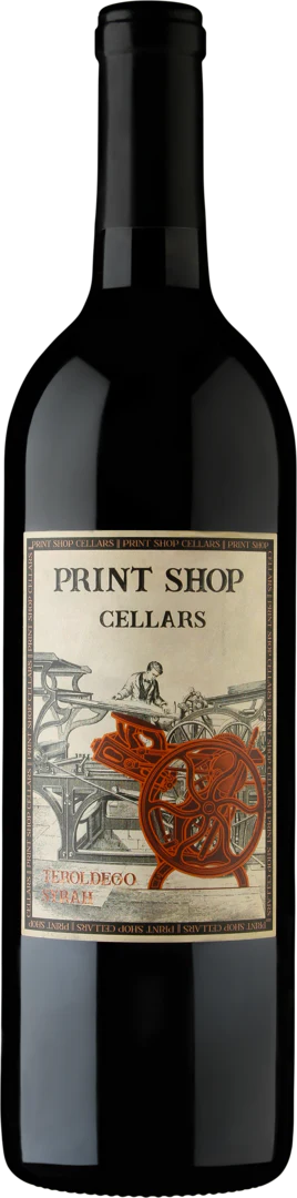 Print Shop Cellars 2016 Teroldego - Syrah California