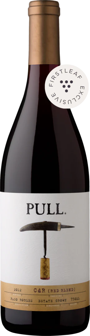 Pull 2012 CdR Red Blend Paso Robles, California