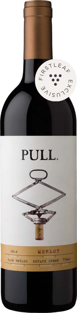 Pull 2014 Merlot Paso Robles, California