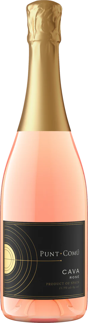 Punt Comú NV Cava Brut Rosé DO Cava, Spain