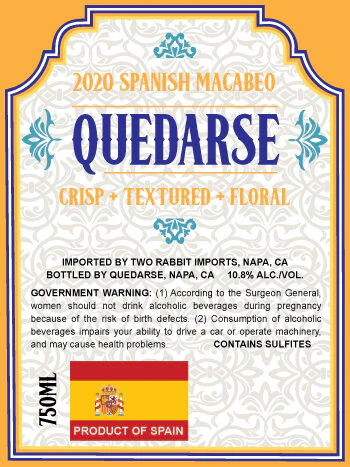 Quedarse 2020 Macabeo Spain - Image 3