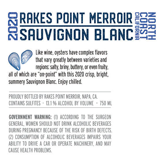 Rakes Point Merroir 2020 Sauvignon Blanc North Coast, California - Image 6