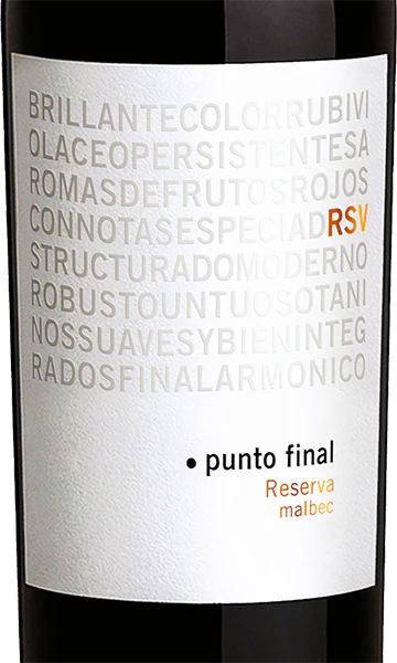 Renacer Punto Final 2017 Malbec Reserva Mendoza, Argentina - Image 2