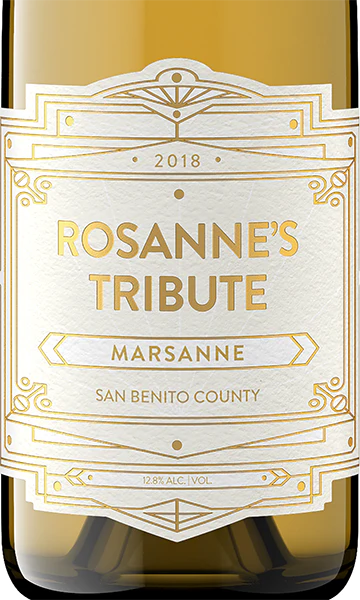 Rosanne's Tribute 2018 Marsanne San Benito County, California - Image 2