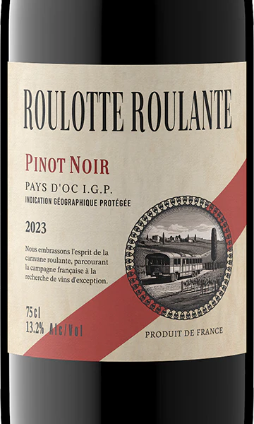 Roulotte Roulante 2023 Pinot Noir Pays d'Oc IGP, France - Image 2