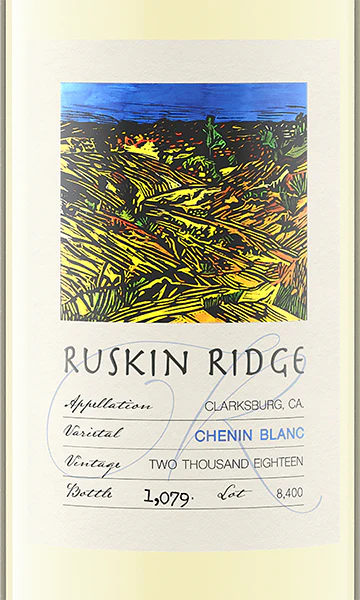 Ruskin Ridge 2018 Chenin Blanc Clarksburg, California - Image 2